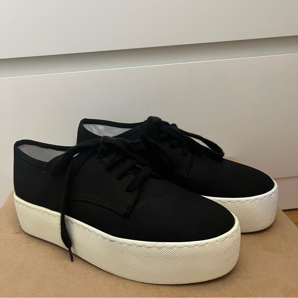 Black Canvas Sneakers
